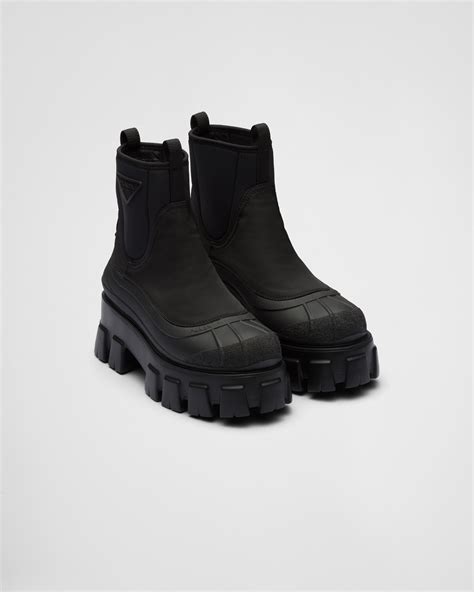 monolith leather boots prada price|prada monolith gabardine.